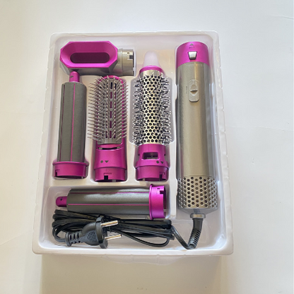 5 In 1 Hair Curler and Straightener