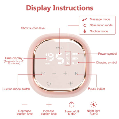NCVI Double Electric Breast Pump